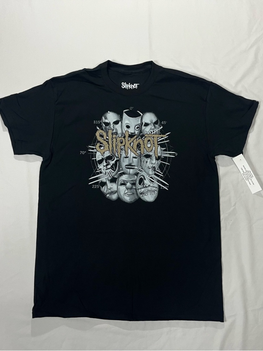 SLIPKNOT T-Shirt, Mask Band Members 90’s Tour (Adult Sizes) Brand New With Tags